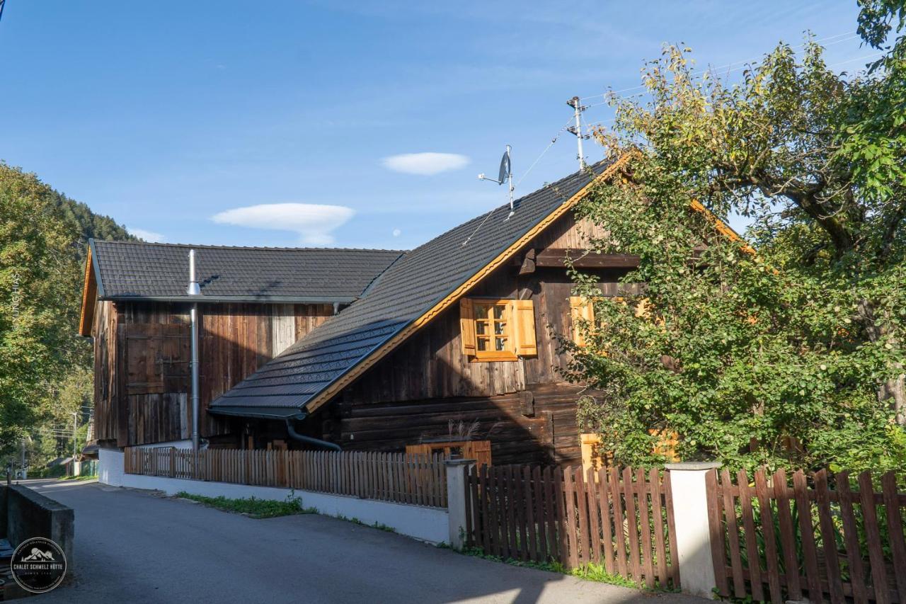 Chalet Schmelz Huette Mit Sauna Und Garten Flattach Exterior foto
