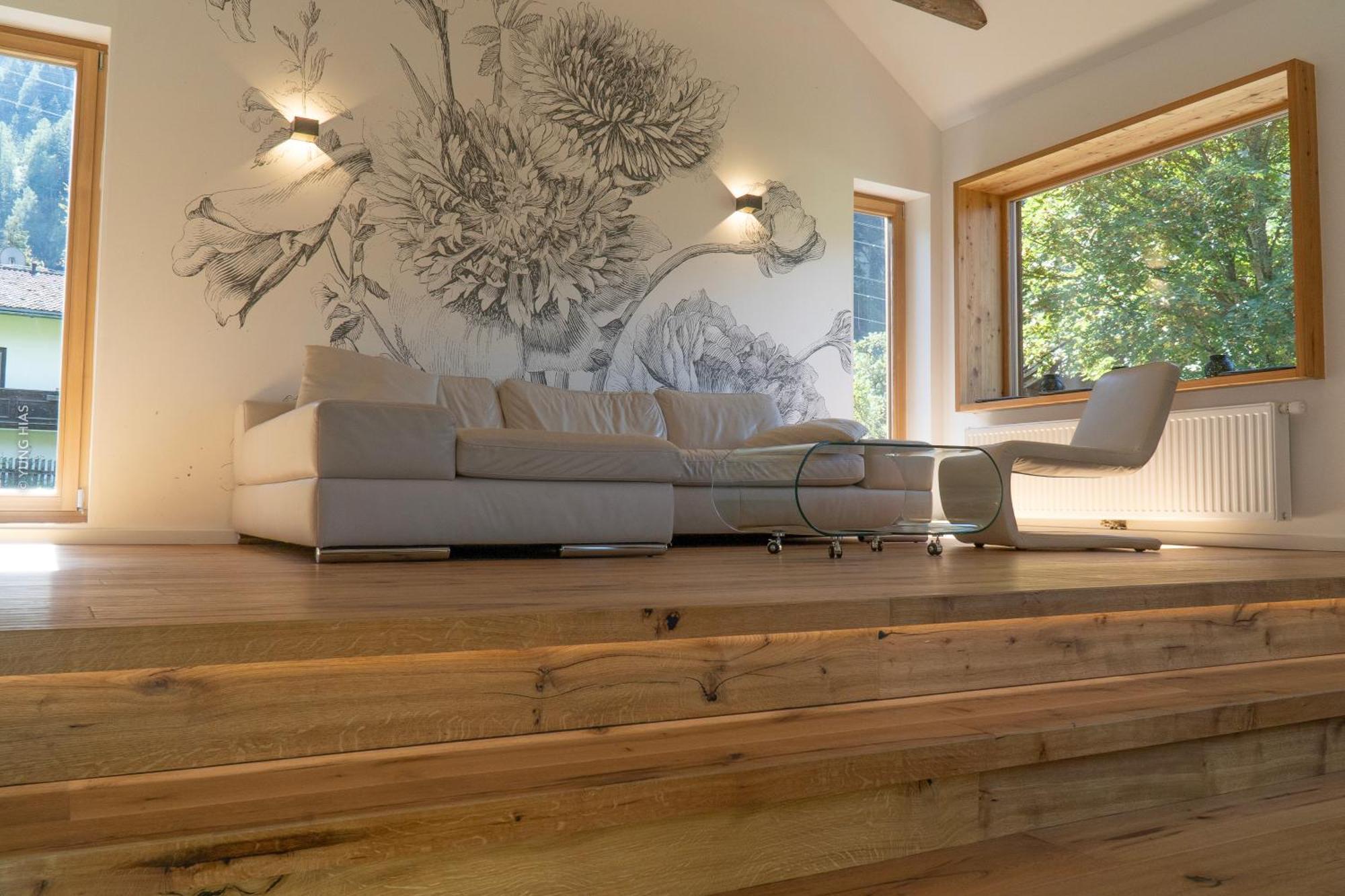Chalet Schmelz Huette Mit Sauna Und Garten Flattach Exterior foto